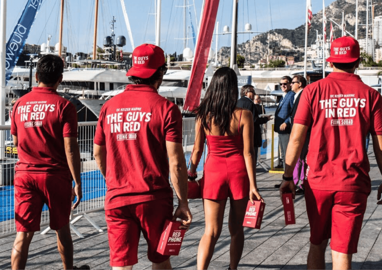 The guys in red