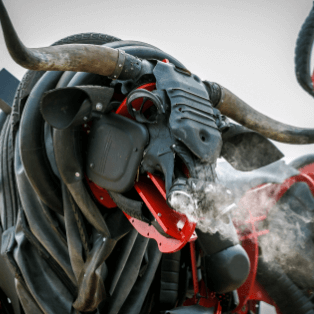 The mighty metal bull