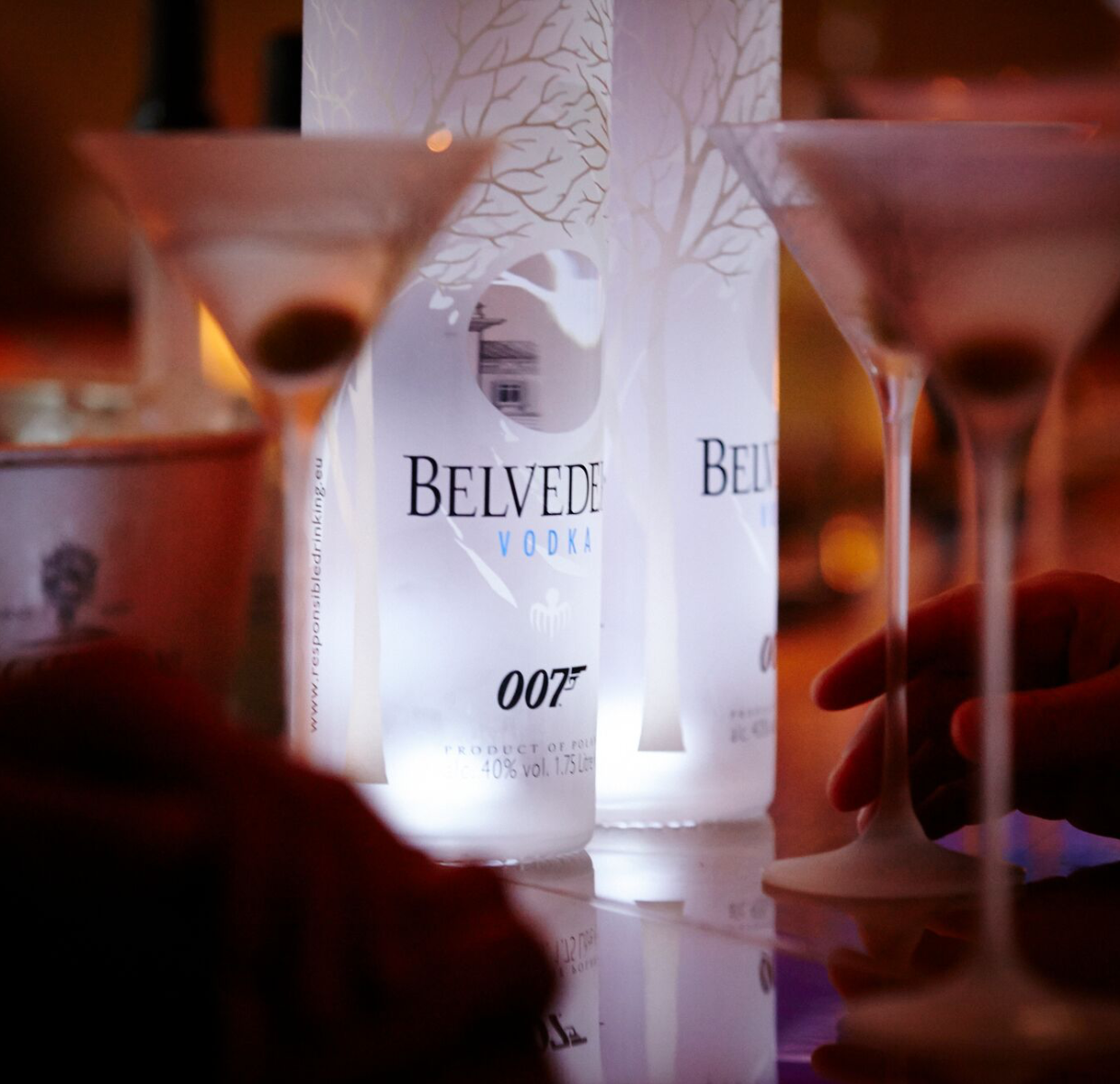 Belvedere, James Bond's vodka - LVMH