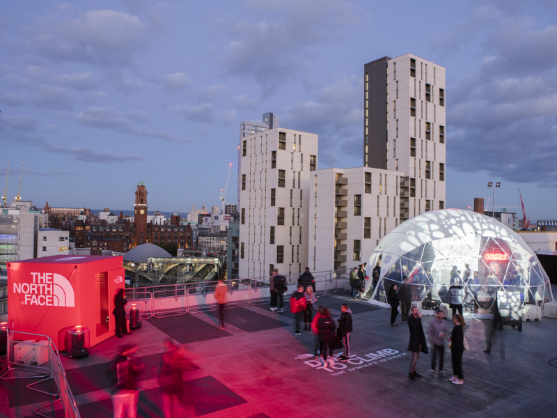 The North Face-Pinnacle Project-Manchester roof