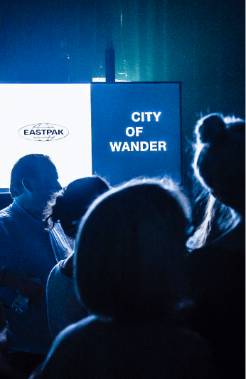 Eastpak_TheCityOfWander_Originals_SalesMeeting_Cannes_intro